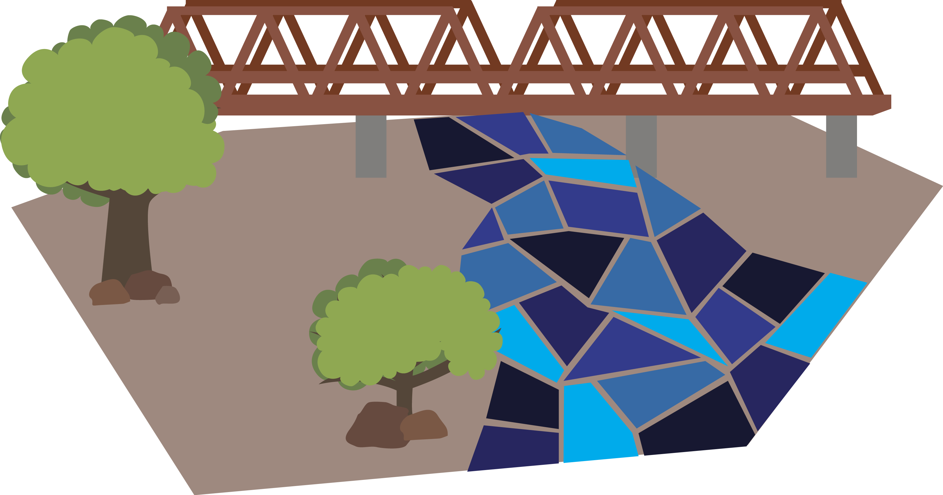 This is a graphic of a bridge.
