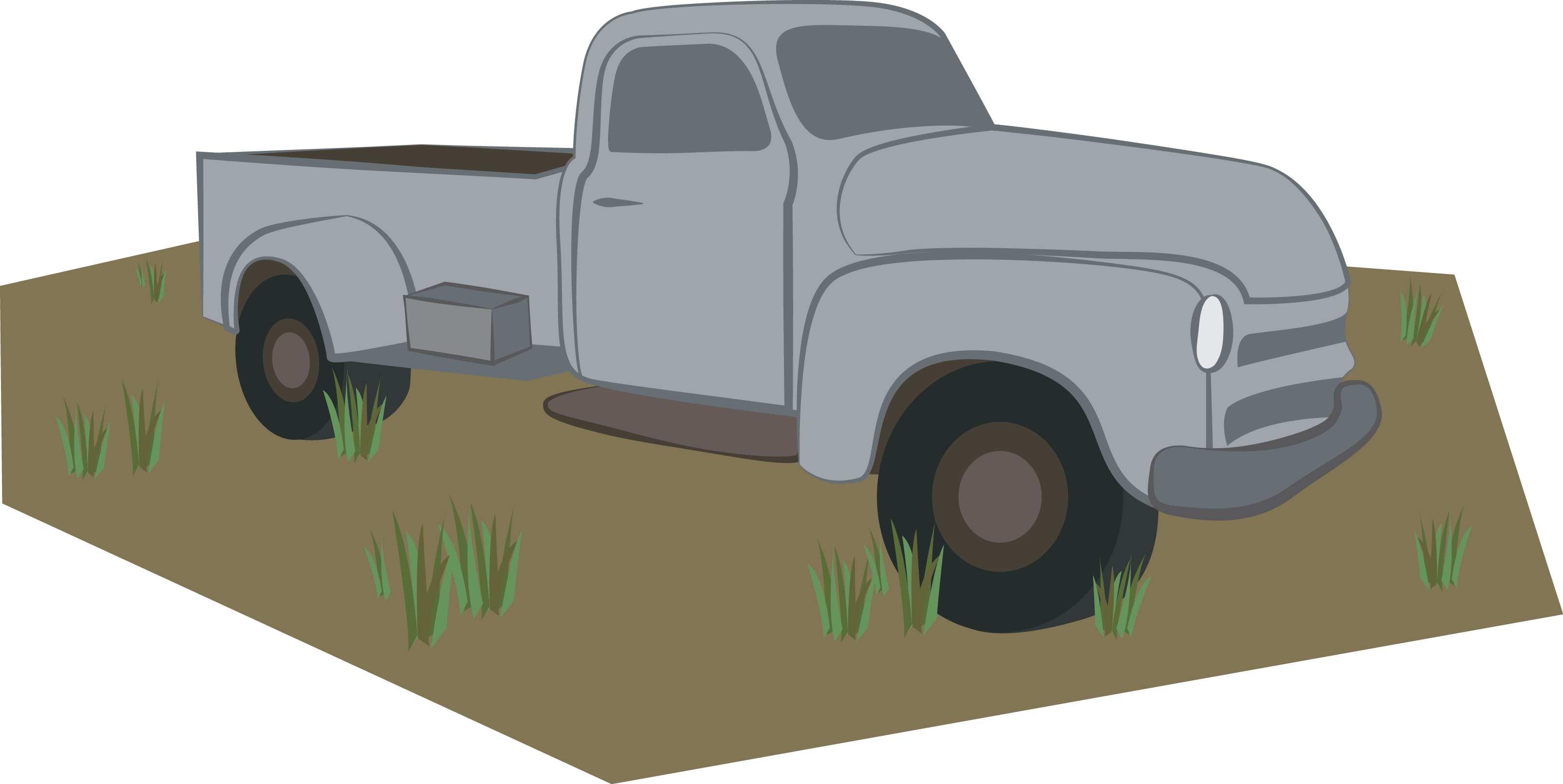 This is a graphic of a pickup.